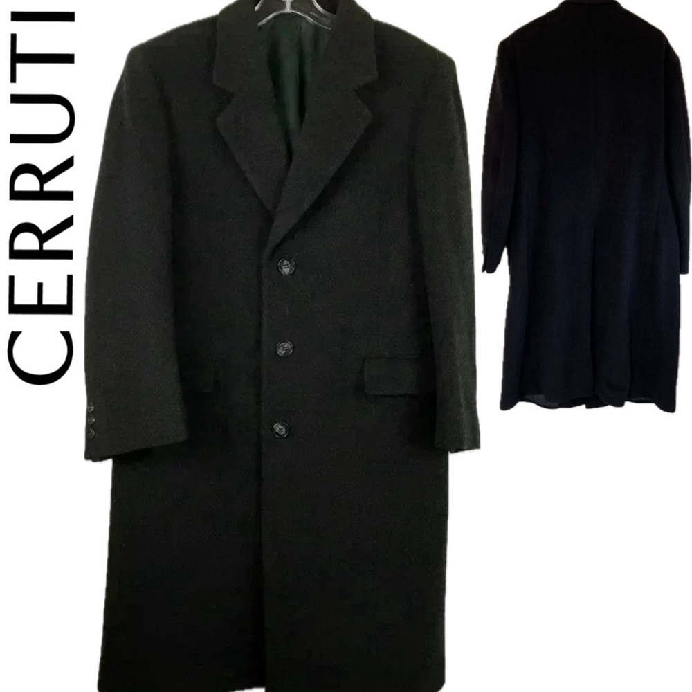 Men’s Italian Designer Cashmere Overcoat 42S